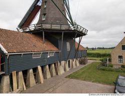 Photo Textures of Building Windmill